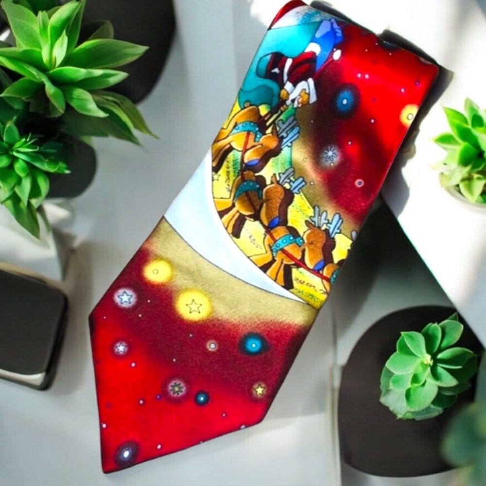 1. Vintage Kersten Brothers Christmas Necktie (Preowned)